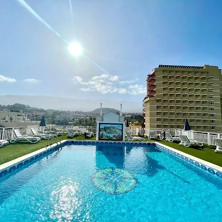 Reformed Studio, Free Wifi,Rooftop Pool With View, Near Playa Jardin Puerto de la Cruz (Tenerife)