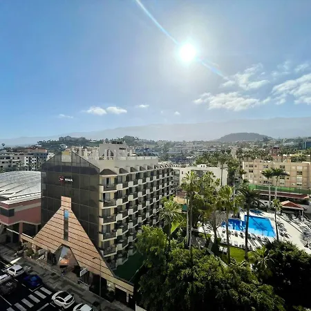 Апартаменты Reformed Studio, Free Wifi,Rooftop Pool With View, Near Playa Jardin Пуэрто-де-ла-Крус