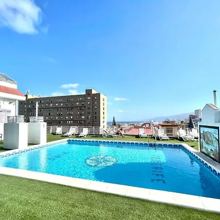 Апартаменты Reformed Studio, Free Wifi,Rooftop Pool With View, Near Playa Jardin *