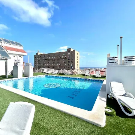 Reformed Studio, Free Wifi,Rooftop Pool With View, Near Playa Jardin Lejlighed Puerto de la Cruz (Tenerife)